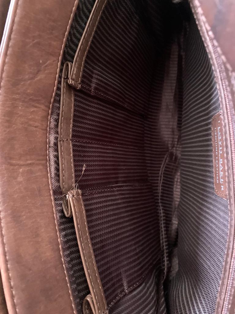 Lloyd Baker Mens Brown Genuine Leather 